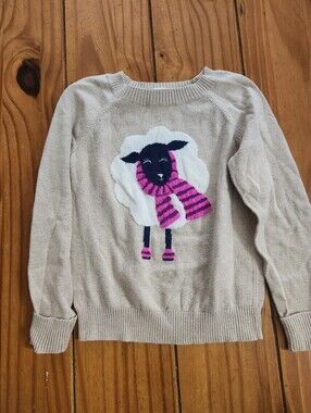 Gymboree Sheep Sweater Multi Color Size Medium